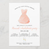 Elegantes Cocktailkleid | Junggeselinnen-Abschied Programm (Vorderseite)