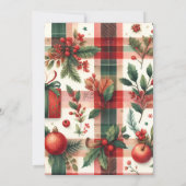 Elegantes Cookie Exchange-Party Einladung (Rückseite)