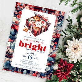 Elegantes Cookie Exchange-Party Einladung