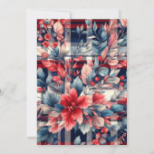 Elegantes Cookie Exchange-Party Einladung (Rückseite)