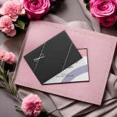 Elegantes Cooles Groovy Gästebuch Zeitloses Mement