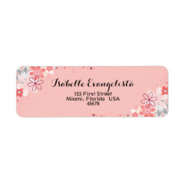 Elegantes CORAL-Rücksendesiegel