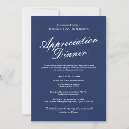 Elegantes Corporate Appreciation - Einladung