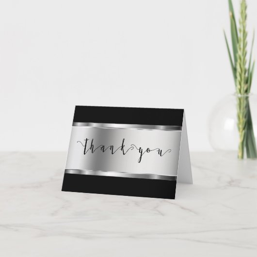 Elegantes Corporate Business Danke (Vorderseite)