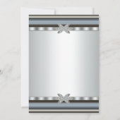 Elegantes Corporate Event Einladung (Rückseite)