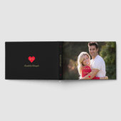 Elegantes Couple Foto Hochzeiten Jubiläum Keepake Gästebuch (Voll)