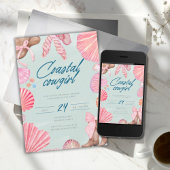 Elegantes Cowgirl-Brautparty Einladung