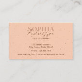 Elegantes Craft Piazza della Riforma Visitenkarte (Rückseite)