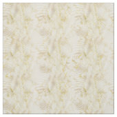 Elegantes Cream Ripple & Gold Stoff (Muster)