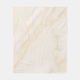 Elegantes cremeweißes Marmor mit dezenten goldenen Fleecedecke