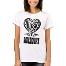 Elegantes Crolled Heart für Bouzouki Liebhaber