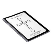 elegantes Crossbeerbuch Notizblock (Rechte Seite)