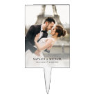 Elegantes Custom Bride and Groom Wedding Foto