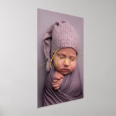 Elegantes CUSTOM FOTO LIEBE SCRIPT Real Gold Foliendrucke (Ablage )