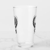 Elegantes Custom Golf Monogram Design Glas (Links)