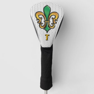 Elegantes Custom Lilie Golf Design Headcover