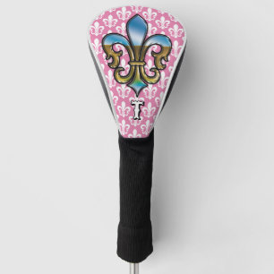 Elegantes Custom Lilie Golf Design Headcover
