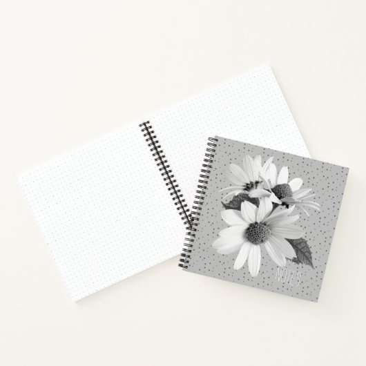 Elegantes Daisy Muster Journaling Note Book Notizblock (Innenseite)