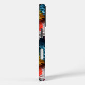 Elegantes Daisy Seamless Blumenmuster Case-Mate iPhone Hülle (Rückseite / Rechts)