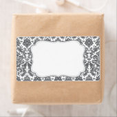Elegantes Damask-Label (Insitu)