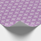 Elegantes Damask-Muster jedes Okcasion-Wrapping-Pa Geschenkpapier (Ecke)