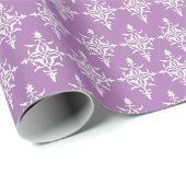 Elegantes Damask-Muster jedes Okcasion-Wrapping-Pa Geschenkpapier (Rolleneckpunkt)