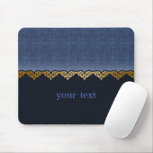 Elegantes Damask-Muster Mousepad (Mit Mouse)