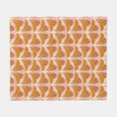 Elegantes Damask Vintages Nahtloses Muster. De Fleecedecke (Vorderseite (Horizontal))