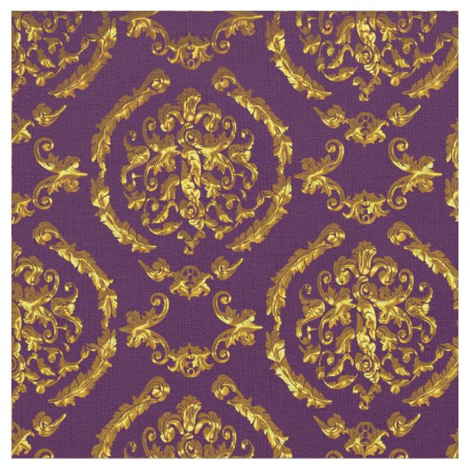 Elegantes Damast-Gewebe lila Stoff (Nahaufnahme)