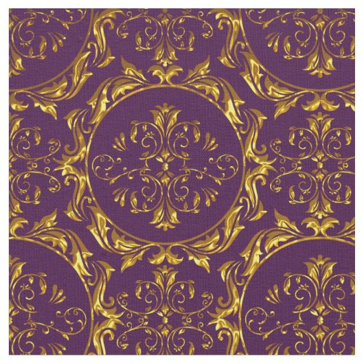 Elegantes Damast-Gewebe lila Stoff (Nahaufnahme)