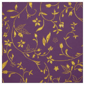 Elegantes Damast-Gewebe lila Stoff (Muster)