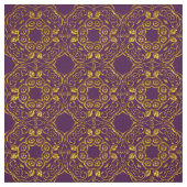 Elegantes Damast-Gewebe lila Stoff (Muster)