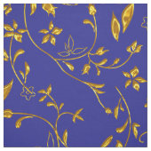 Elegantes Damast-Gewebe-Marine-Blau Stoff (Muster)