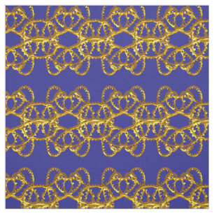 Elegantes Damast-Gewebe-Marine-Blau Stoff