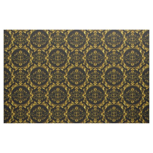 Elegantes Damast-Gewebe Stoff (Fat Quarter (45,7 x 55,9 cm))