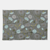 Elegantes Dandelion Blume Muster Geschirrtuch (Horizontal)