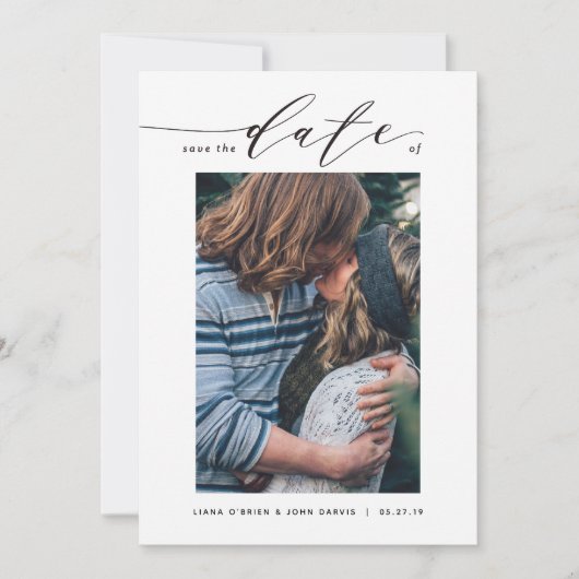 Elegantes Datum (Vorderseite)