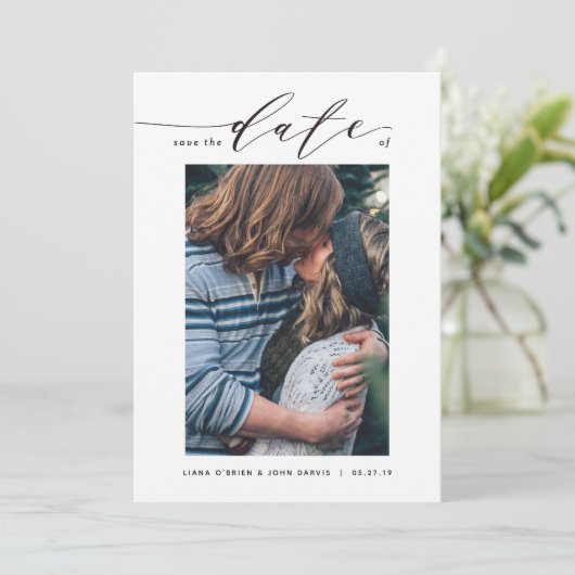 Elegantes Datum (Stehend Vorderseite)