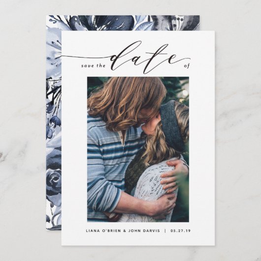 Elegantes Datum (Vorne/Hinten)