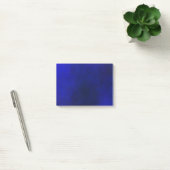 Elegantes Deep Blue Gradient Plasma Post-it Klebezettel (Büro)