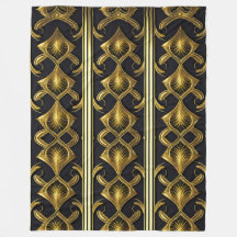 Elegantes Deko in Schwarz und Gold