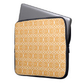 Elegantes Dekor Blühe nahtloses Muster. Orie Laptopschutzhülle (Vorderseite Links)