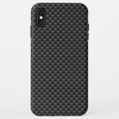Elegantes Dekor im Carbon Fibre Style Case-Mate iPhone Hülle (Rückseite)