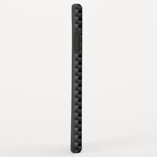 Elegantes Dekor im Carbon Fibre Style Case-Mate iPhone Hülle (Hinten/Rechts)