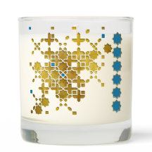 Elegantes Dekor mit türkisfarbenen Akzenten