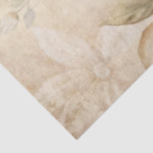 Elegantes Dekor mit weißer Blüte Seidenpapier (Ausschnitt)