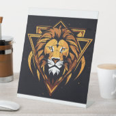 Elegantes Dekor Sockelschild (In Situ)