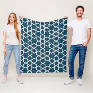 Elegantes Dekor - stilvoll & elegant Fleecedecke