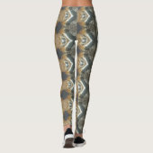 Elegantes Dekorationsmuster Leggings (Rückseite)