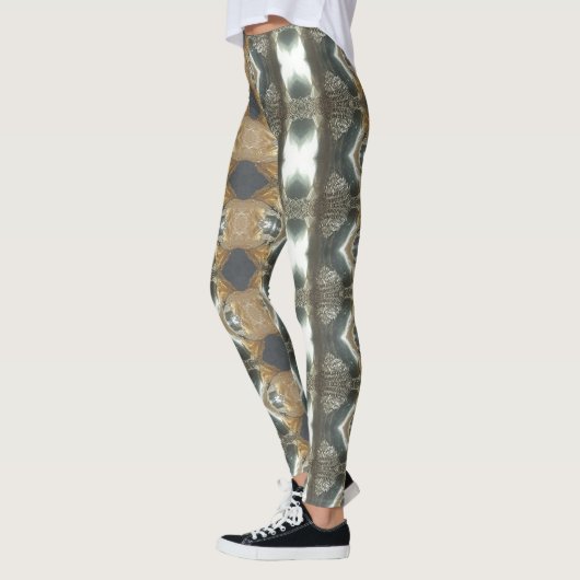 Elegantes Dekorationsmuster Leggings (Links)